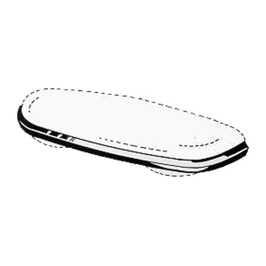 Moulding for licence plate holder Karmann Ghia