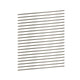 Engine vent trims, Stainless steel