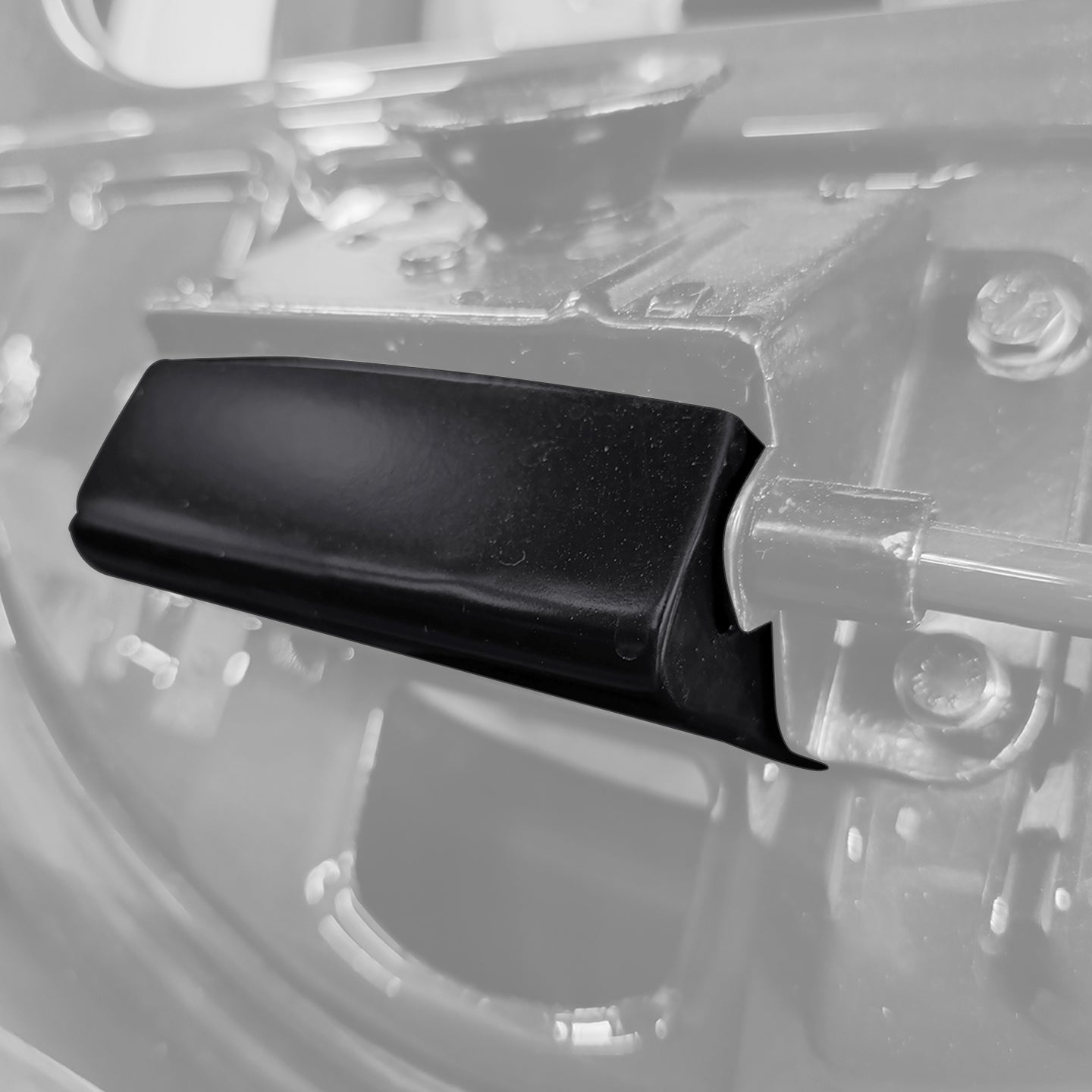 Hood latch cover