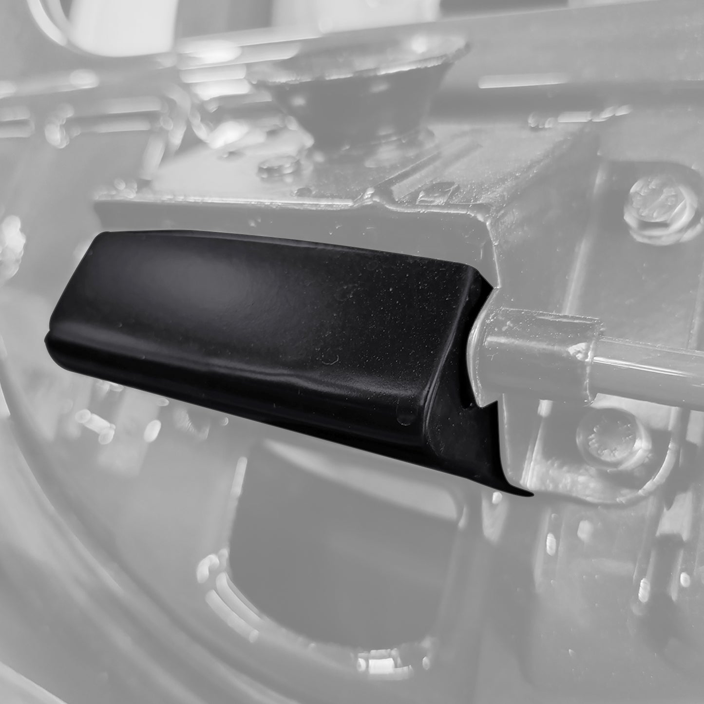 Hood latch cover