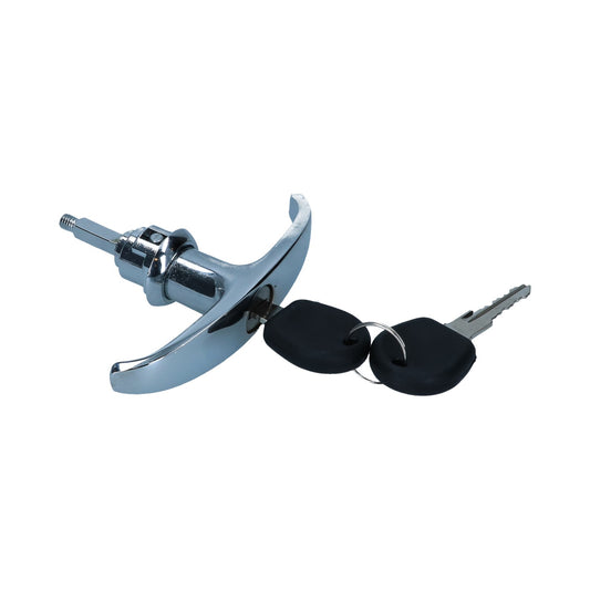 Rear hatch lock w/keys - Chrome