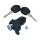 Engine lid lock with key - Black