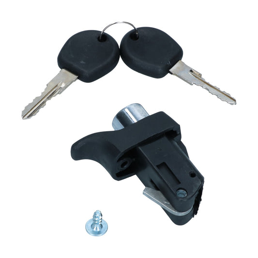 Engine lid lock with keys - Black Bus 08/71-07/79 Bus 05/79-08/92 pick-up