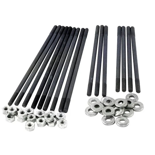 Cylinder Head Stud Kit, 8mm, Twin Port, 1300 1600 : Beetle (1971-1979), T2 Bay (1971-1979), Karmann Ghia (1971-1974)