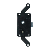 Cargo door large lock mechanism with locking knob