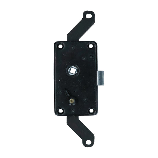 Cargo door large lock mechanism with locking knob