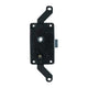 Cargo door large lock mechanism with locking knob
