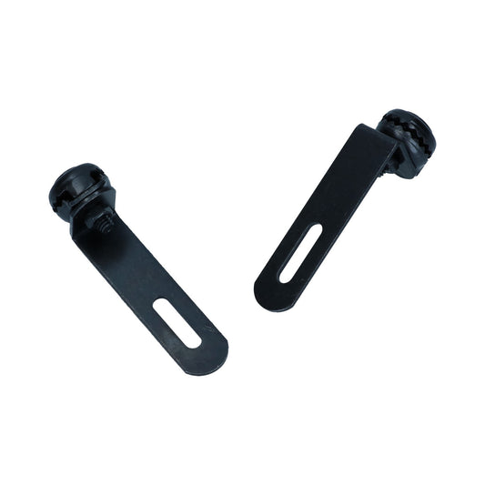 Supports for license plate, as pair