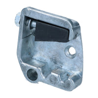 Door lock catch left