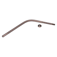 Mirror arm 8.5mm, driver - stainless steel