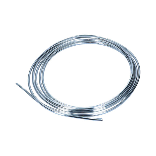 Chrome moulding for roof - 640cm (plastic)