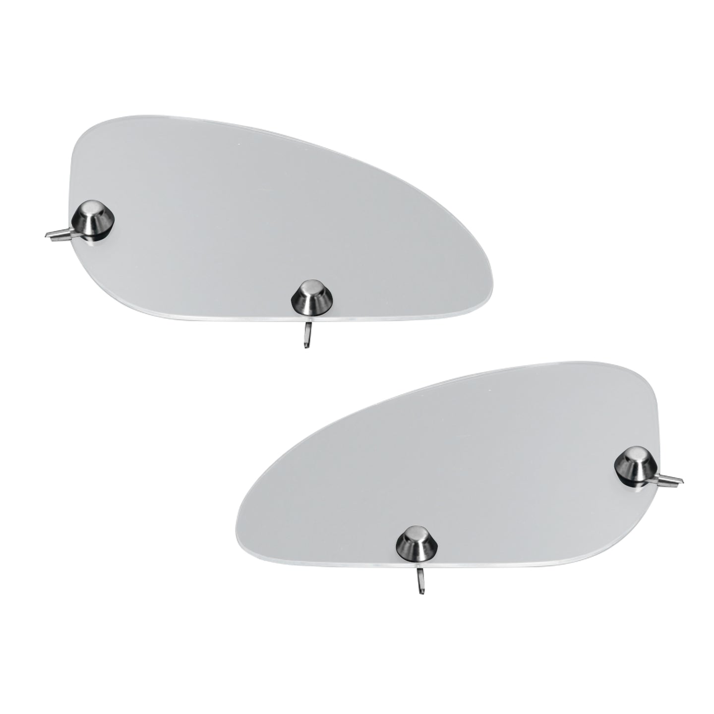 Wind deflector front window, inside