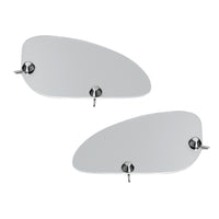 Wind deflector front window, inside