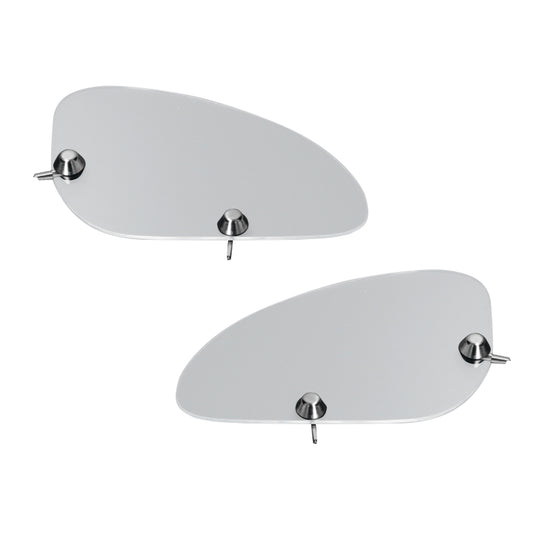 Wind deflector front window, inside