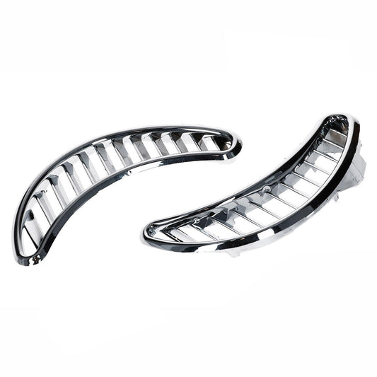 Quarter grilles chrome (pair)