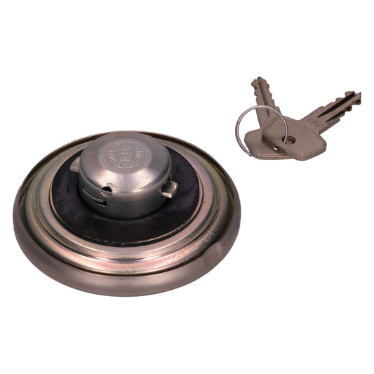 Fuel cap with lock, OEM Bus 08/73-07/79