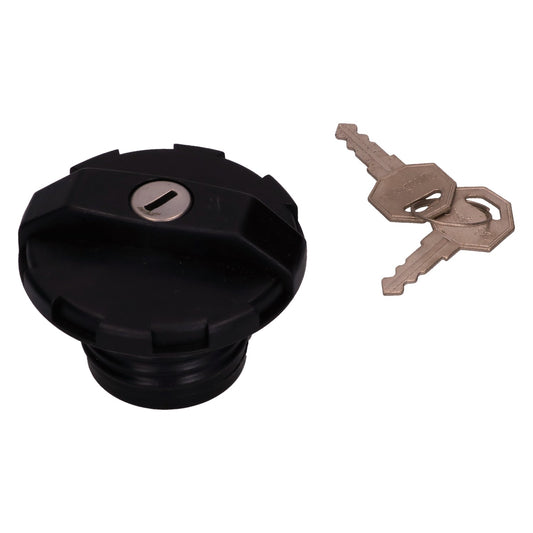 Fuel cap with lock, Screw fitment, economy