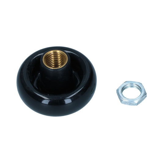 Shift knob 12mm, black Beetle 08/67- Karmann Ghia 08/67- Bus 08/67- Type 181 08/67-