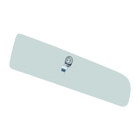 Glove box door pull tab