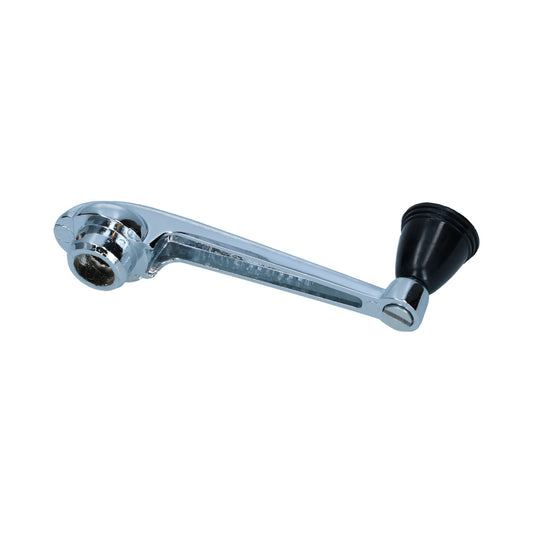 Window crank original style, black knob, each Beetle 08/55-07/66