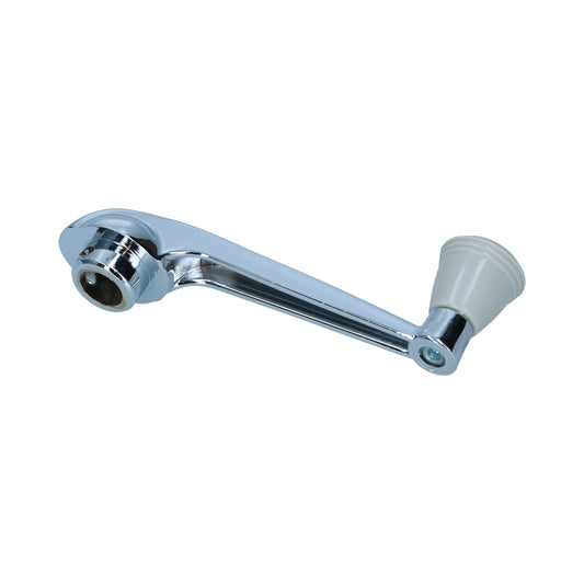 Window crank original style, grey knob, each Beetle 08/55-07/66