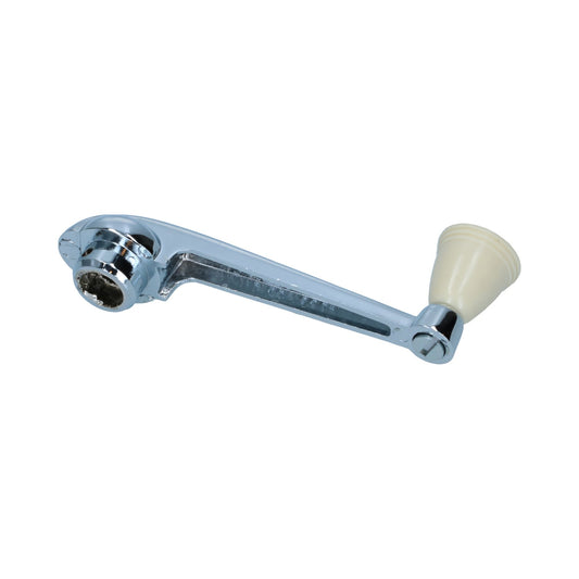 Window crank original style, ivory knob, each Beetle 08/55-07/66
