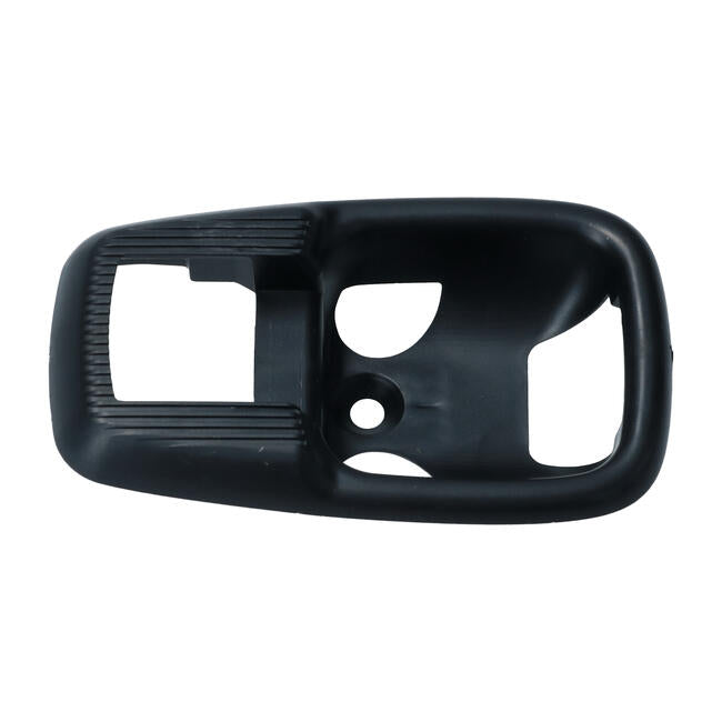 Trim plate door handle inside, black Beetle 08/66-  Karmann Ghia 08/66-07/70 Bus 68 & 08/73-07/79 Type3 08/66- Type34 08/66-