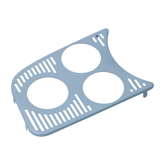 Dash grill gauge holder left,  3 holes 52mm Beetle 08/57-