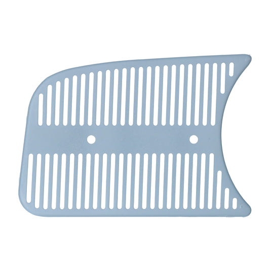 Dashgrill left, with holes for moulding