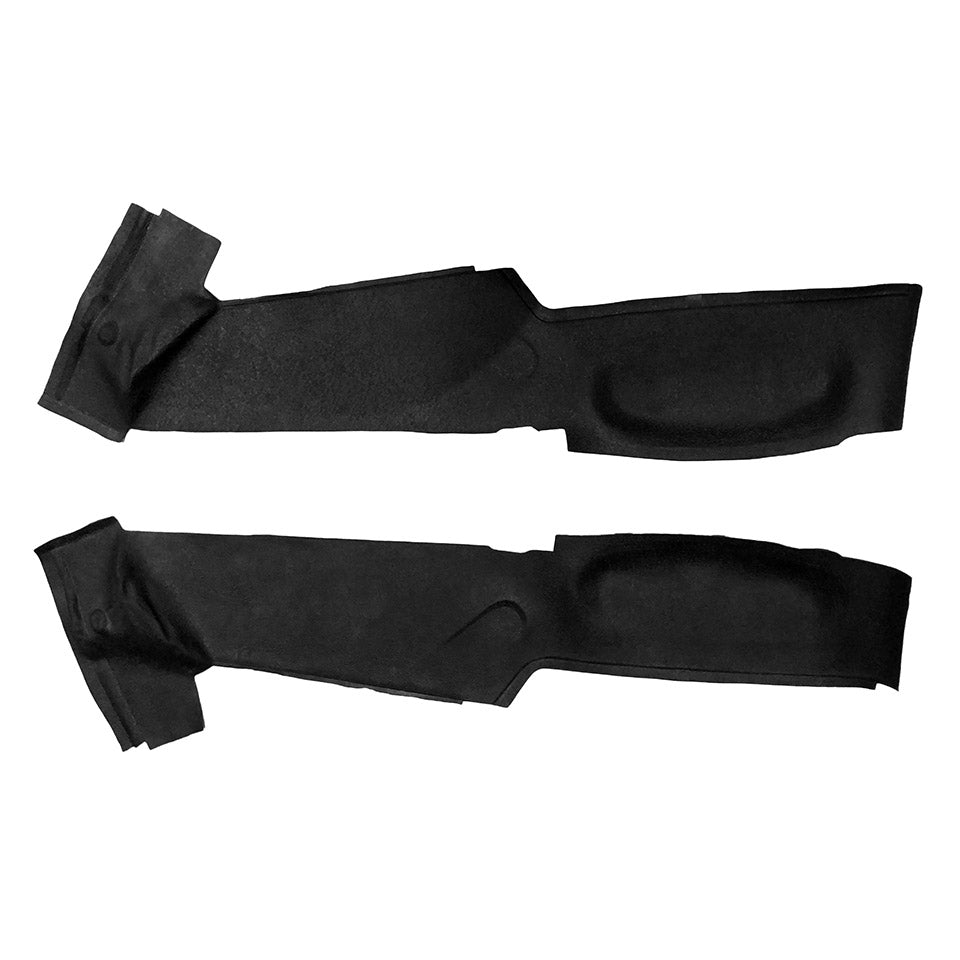 Rubber mats seat stand walkthrough (with bulkhead behind seat) black