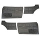 Doorpanel set, black