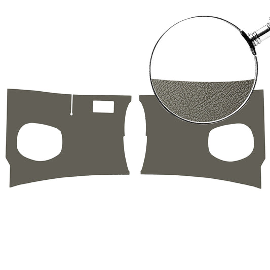 Kick panels, grey, as pair