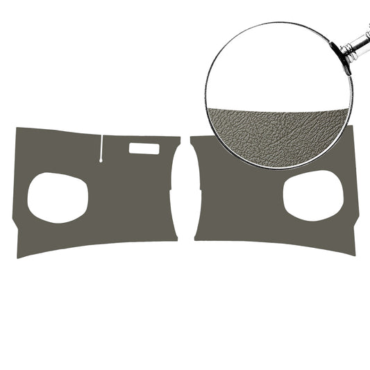Kick panels, grey, as pair