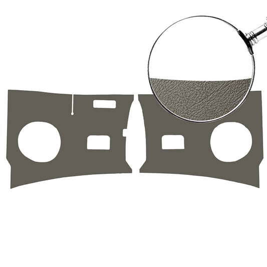 Kick panels, grey, as pair