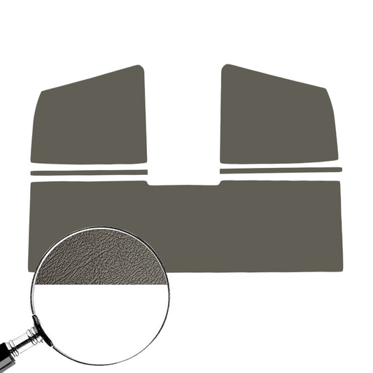 Roof panels set, single cab, grey