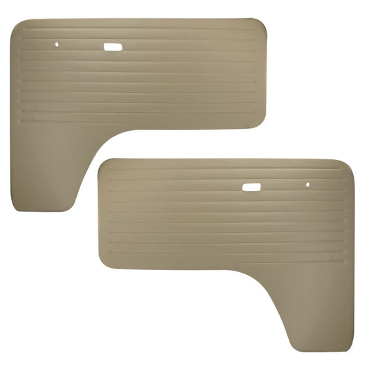 Door panels front, beige