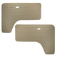 Door panels front, beige