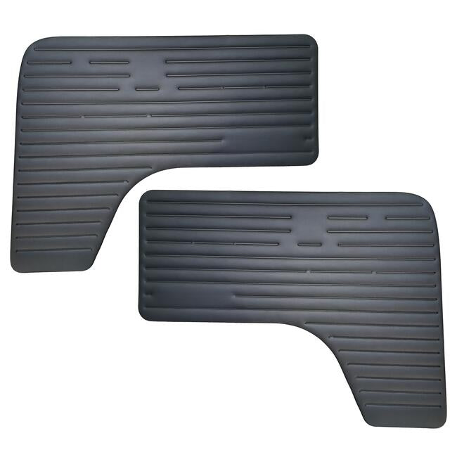 Door panels front, black Bus 08/67-07/79
