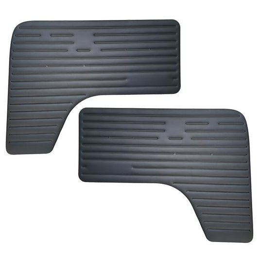 Door panels front, black Bus 08/67-07/79