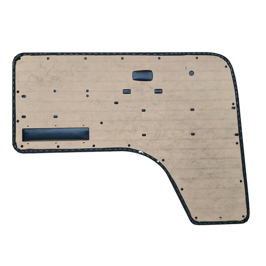 Door panels front, black
