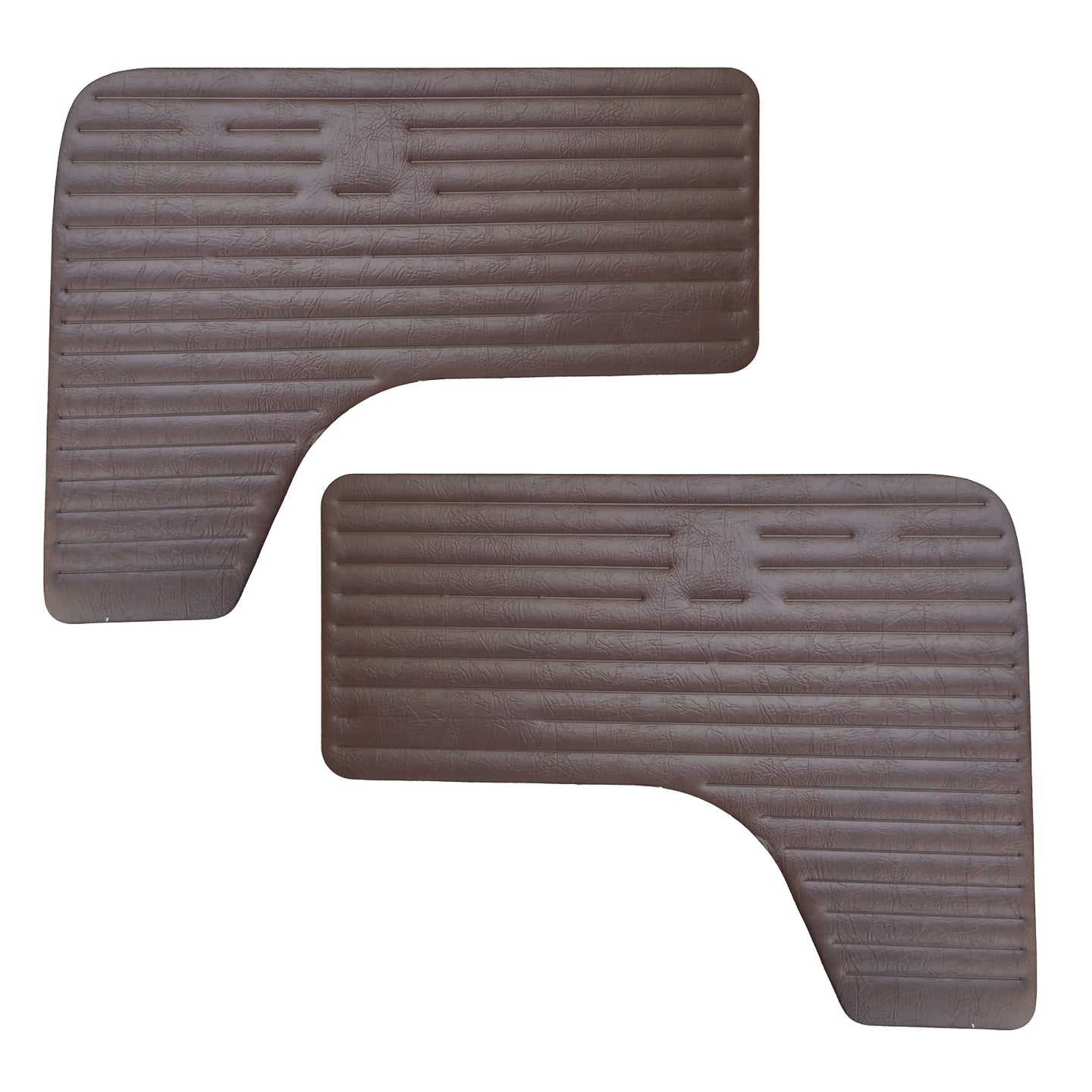 Door panels front, brown