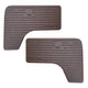 Door panels front, brown
