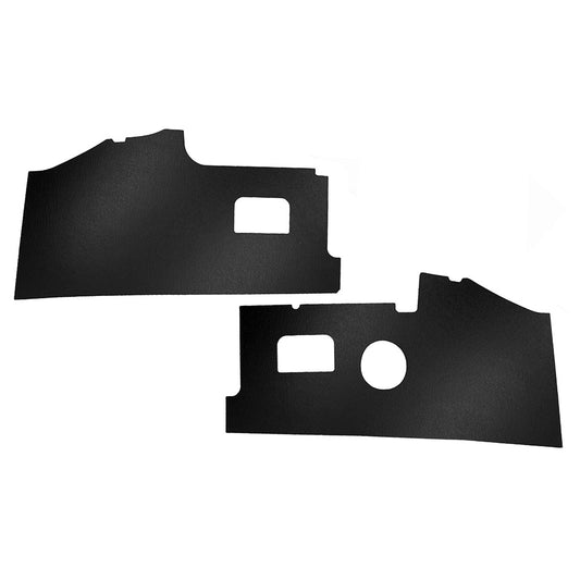 Kick panels black