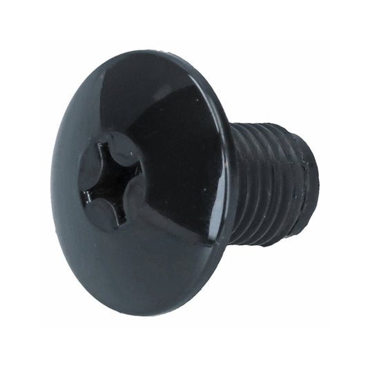 Seat belt plug 7/16&quot; black