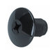 Seat belt plug 7/16&quot; black