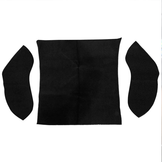 Rear trunk covering, black