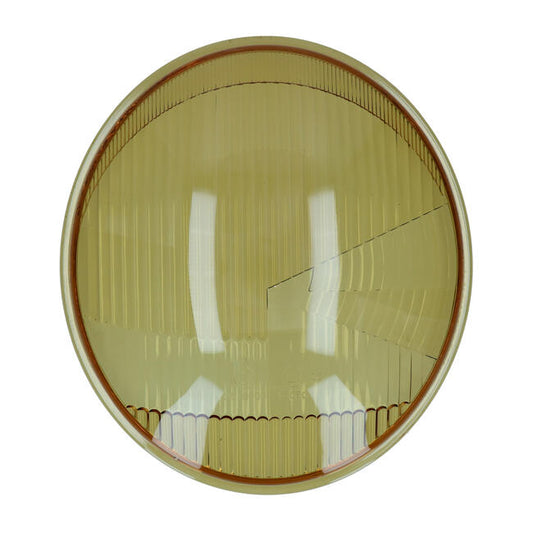 Headlight lens  yellow Beetle -07/67 (LHD)