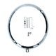 Headlight rim, screws at 20:10