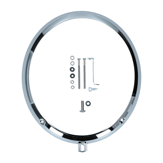 Headlight rim, screws at 20:20