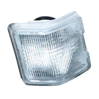 Turn signal front, left, clear Bus 05/79-08/92